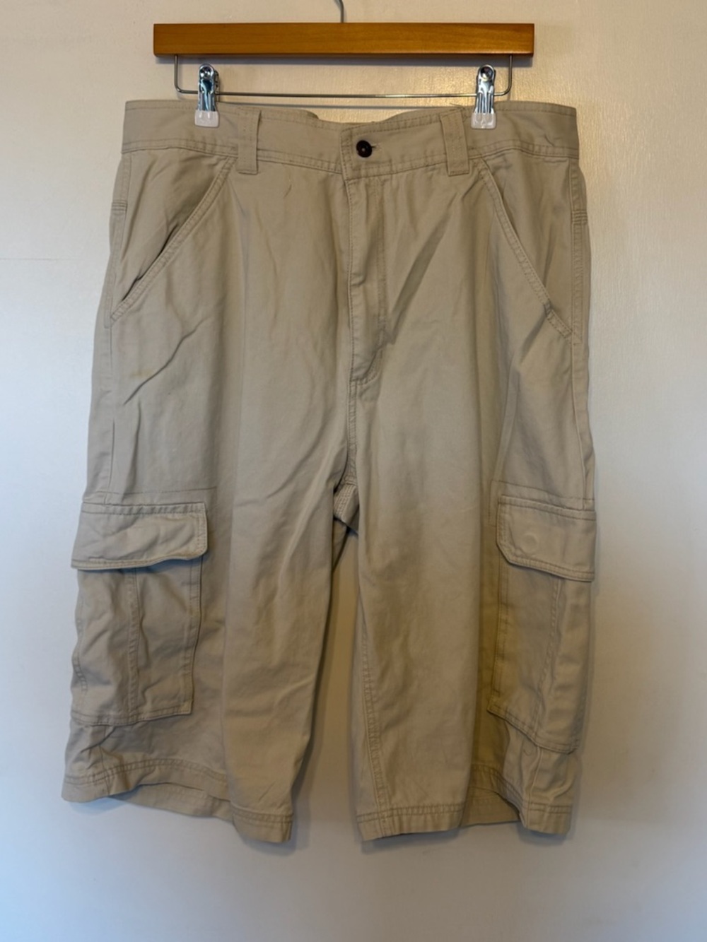 Men's South Pole Cargo Shorts - Khaki - Size 36